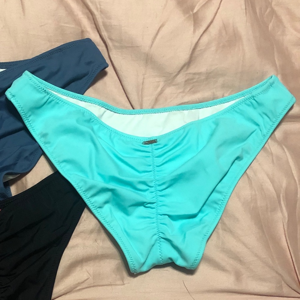 Pink bikini bottoms
